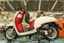Honda Scoopy berkelir merah putih spesial HUT RI