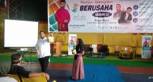 Coach Didik Mulato memberikan sejumlah tips kepada para peserta bagaimana agar usaha yang mereka geluti dapat berkembang dengan cepat