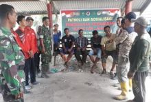 Komandan Distrik Militer (Dandim) 0314/Inhil, Letkol Inf Andrian Siregar, S.I.P imbau warga tidak bakar lahan/rgo