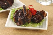 Ilustrasi iga bakar kecap