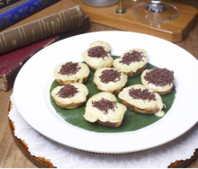 Kue cubit Warung Koffie Batavia yang mendapatkan promo selama bulan Agustus 2019 (Foto: IG WKB Pekanbaru)