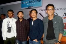 NOAH Band, dari kiri: Lukman, Uki, Ariel dan David.  