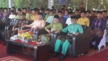 Upacara Hari Jadi Provinsi Riau di Kuansing/zar