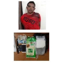 Tersangka dan BB yang diamankan Polisi/hari