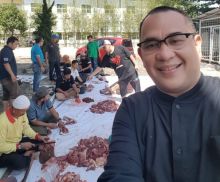 Suasana berkurban di PWI Riau