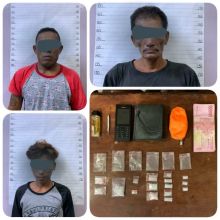 Tersangka sabu yang diamankan Polisi/hari