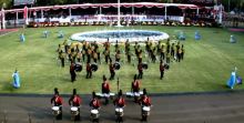 Peringatan HUT RI,  MB BCK Duri Tampil di Istana Negara