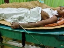 warga Desa Talang Suka Maju, Kecamatan Rakit Kulim, Kabupaten Indragiri Hulu, Provinsi Riau, Kadus (20) diterkam buaya 