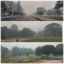 Dumai kembali diselimuti kabut asap/zal