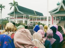 Bupati Siak H Alfedri jadi Irup apel bersama/lin