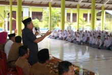 Bupati Siak Alfedri memberikan penyuluhan anti narkoba/lin