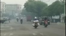 Suasana Jalan Raya Dumai Pagi Hari Rabu 28 Agustus 2019/zal