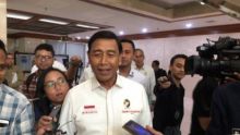 Menteri Koordinator bidang Politik, Hukum, dan Keamanan Wiranto