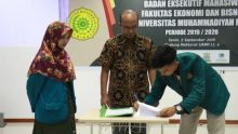 Pengurus BEM Fakultas Ekonomi dan Bisnis Umri Resmi Dilantik