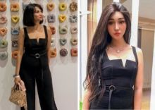 Vanessa Angel pakai baju mirip punya Lucinta Luna (foto/int)