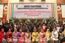 Paripurna Pelantikan Dewan 2019-2024
