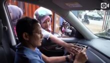 Sandiaga Uno di stop emak-emak untuk minta berfoto (foto/int)