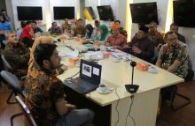 Pemkab Siak adakan pertemuan dengan Lembaga Penerbangan dan Antariksa Nasional (LAPAN). /lin