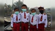 Asap Semakin Parah, Libur Sekolah di Pelalawan Diperpanjang Hingga Hari Kedepan