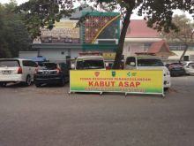 Diskes Riau posko kesehatan penanggulangan kabut asap