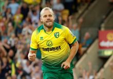 Satu gol Teemu Pukki menentukan kemenangan Norwich City atas Manchester City (foto/int)