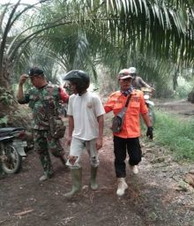 Tersangka Karhutla yang diamankan di Kabupaten Inhu. Foto: aziz 