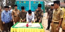 Penandatangan Mou program Camp Alquran di MTsN 1 Kuansing. Foto: humas 