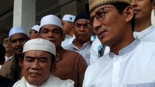 Rhoma Irama dan Sandiaga Uno
