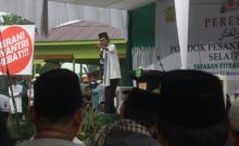 UAS memberikan tausiyah saat peresmian Ponpes Darul Fikri di Meranti. Foto: mad 