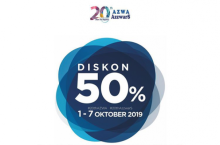 Promo 50 persen dari Azwa Perfume (Foto: IG Azwa Perfume)
