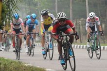 Potret saat perlombaan Etape ke Empat Berlangsung