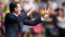 Pelatih Arsenal Unai Emery mengincar kemenangan di markas Manchester United (foto/int)