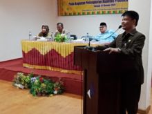 Dinas Koperasi dan Usaha Kecil Menengah (UKM) Kabupaten Bengkalis gelar sosialisasi sertifikasi halal dalam produk Usaha Mikro Kecil dan Menengah (foto/hari)