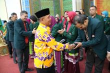 Bupati Pelalawan HM Harris apresiasi peran besar IDI menyukseskan program Pelalawan sehat (foto/ardi)
