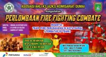 A2K3 Komisariat Dumai akan mengadakan Perlombaan Fire Fighting Combate (foto/dika)