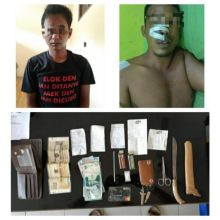 Dua orang warga Kecamatan Rupat, Kabupaten Bengkalis, Kamis 3 Oktober 2019 kemarin pada pukul 22.00 WIB diringkus Kepolisian Polsek Rupat (foto/hari)