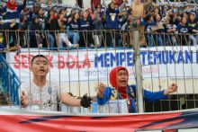 Panitia menggratiskan tribun Timur Stadion Rumbai agar suporter ramai memberi dukungan untuk PSPS di dua laga terakhir (foto/amri)