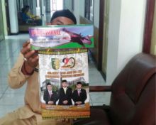 Peci nasional buatan Sudanto pelaku UKM dari Negeri Elang Pulai Kecamatan Pangean (foto/zar)