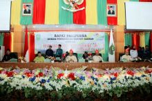 Pelaksanaan sidang Paripurna di Gedung Panglima Ghimbam (foto/lin)