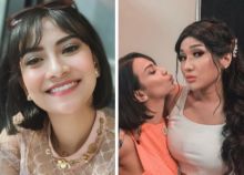 Vanessa Angel foto bareng Lucinta Luna (foto/int)