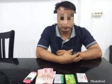 Polres Bengkalis ringkus muncikari diduga prostitusi online anak di bawah umur (foto/hari)