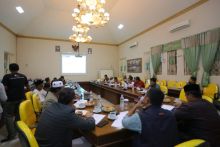 Pemkab Siak gesa penyusunan dokumen perencanan pekerjaan teknis Kota Pusaka Prioritas, kegiatan ini dilakukan agar tersusunnya Detail Engineering Design (DED), perencanaan pemugaran bangunan cagar budaya Controlleur dan Landraad (foto/lin)