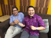 Mardani Ali Sera unggah foto bareng Rocky Gerung di akun Twitternya