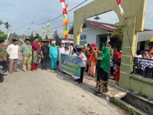 Guru MDA, remaja masjid dan pengurus Masjid Nurul Iman, Jalan Budaya, Kelurahan Selatpanjang Timur menggelar sejumlah lomba bagi MDA se-Kecamatan Tebingtinggi (foto/mad)