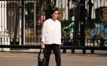 Sri Mulyani jadi pertama datang ke Istana Negara, Selasa 22 Oktober 2019 pagi ini. Foto: int 