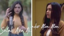 Selebgram ini punya suara merdu sukses bikin netizen baper pas nyanyi lagu Mundur Alon Alon (foto/int)