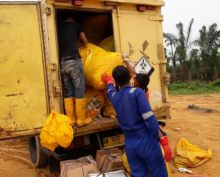 Direktur Rumah Sakit Umum Daerah (RSUD) Selasih dr Zul Anwar membantah tudingan pihaknya tak memperhatikan pengelolaan limbah medis (foto/ardi)