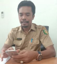 Kendaraan dinas roda dua yang sehari-hari digunakan para Kepala Desa (Kades) dan Lurah di Kabupaten Kuantan Singingi Provinsi Riau, diduga nunggak pajak (foto/zar)