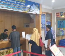 Kantor Imigrasi Kelas II TPI Dumai telah menolak 500 permohonan pembuatan paspor (foto/bie)