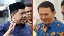 Fahri Hamzah dan Basuki Tjahaja Purnama (Ahok). 